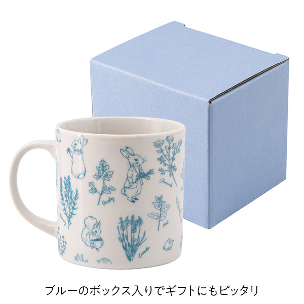 WEB限定】美濃焼マグカップ（Herb Gardenブルー）