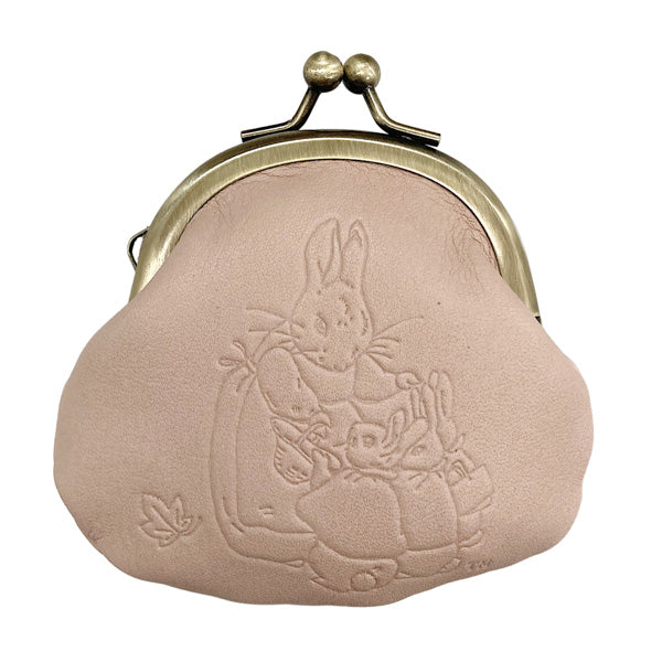 がま口S（Family/ピンク）