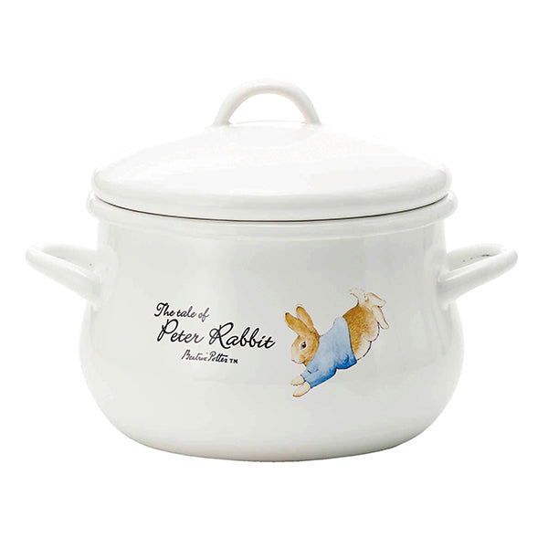 ホーロー両手鍋16cm