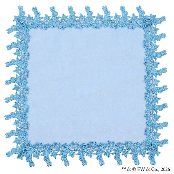 ピーターラビット(TM)近沢レースブルーハンカチ （ブルー）