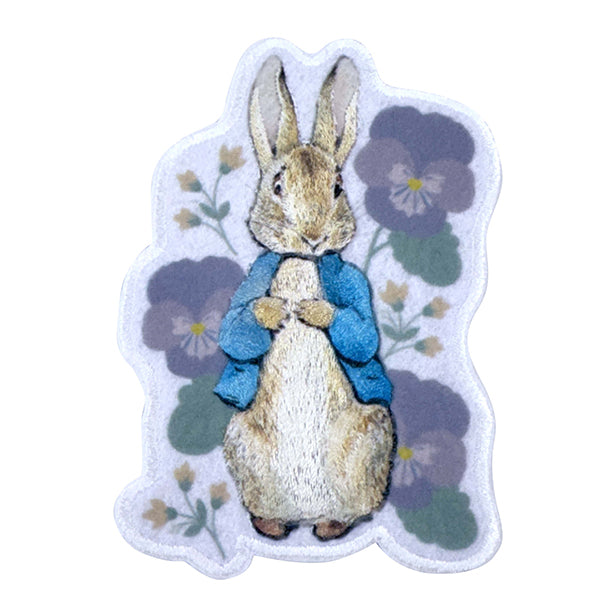 ハイクオリティ刺繍 ピーターラビット (シール・アイロン両用)