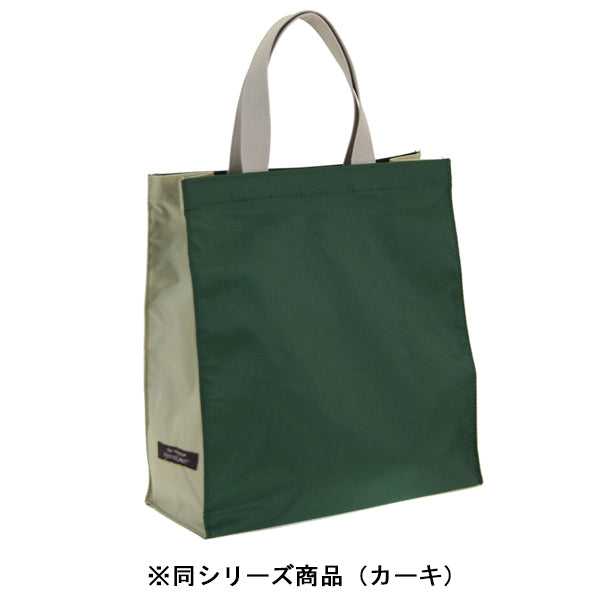 スクエア型トートバッグS (ブラウン)