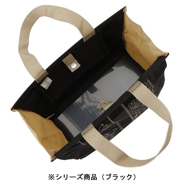 角型トートバッグS (ブラウン)