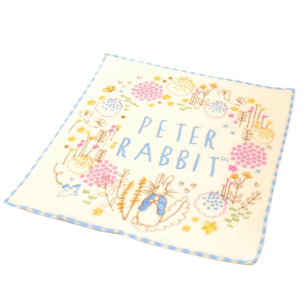 刺繍ミニタオル（ガーデンオブピーター）