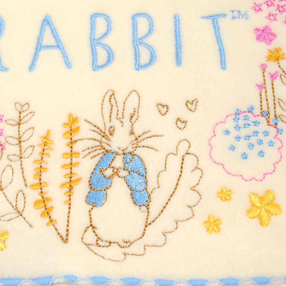 刺繍ミニタオル（ガーデンオブピーター）