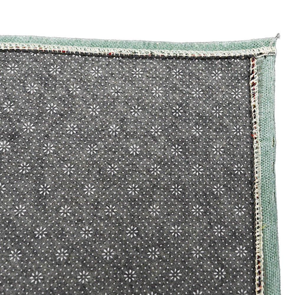インテリアマット 50×80cm （シャビーシック/ グリーン)