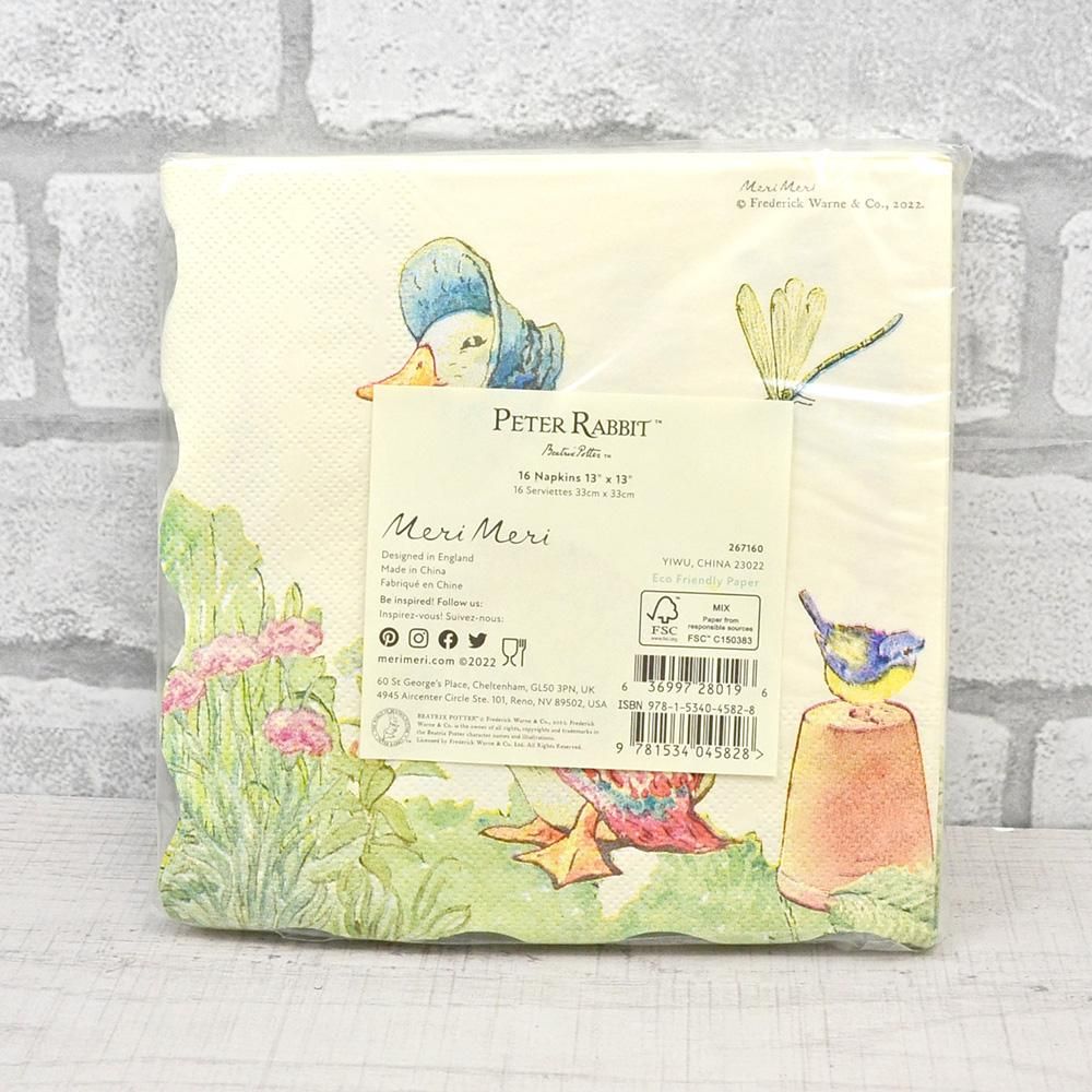 Peter Rabbit In The Garden Large Napkins