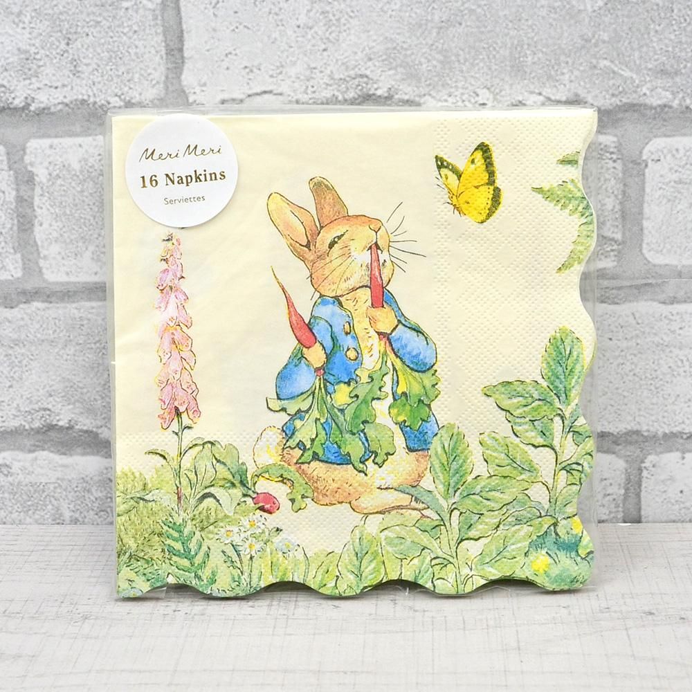 Peter Rabbit In The Garden Large Napkins